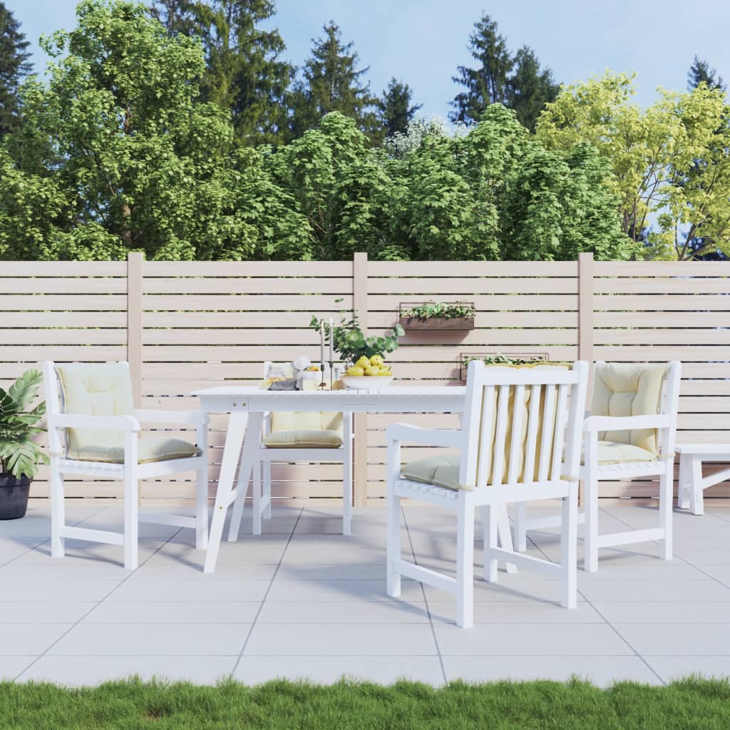 vidaXL Chair Cushion Water Repellent Patio Chair Cushion Pad Oxford Fabric