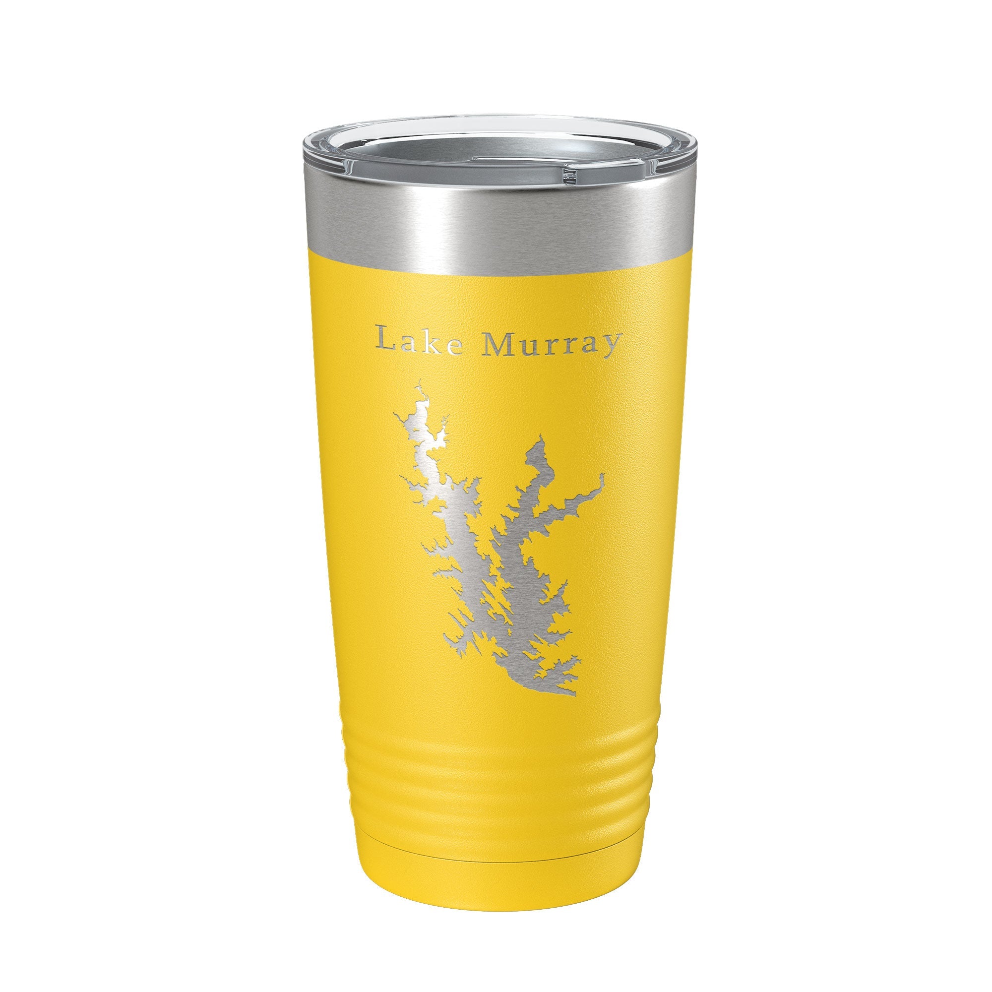 Lake Murray Map Tumbler Travel Mug Insulated Laser Engraved Coffee Cup Oklahoma 20 oz