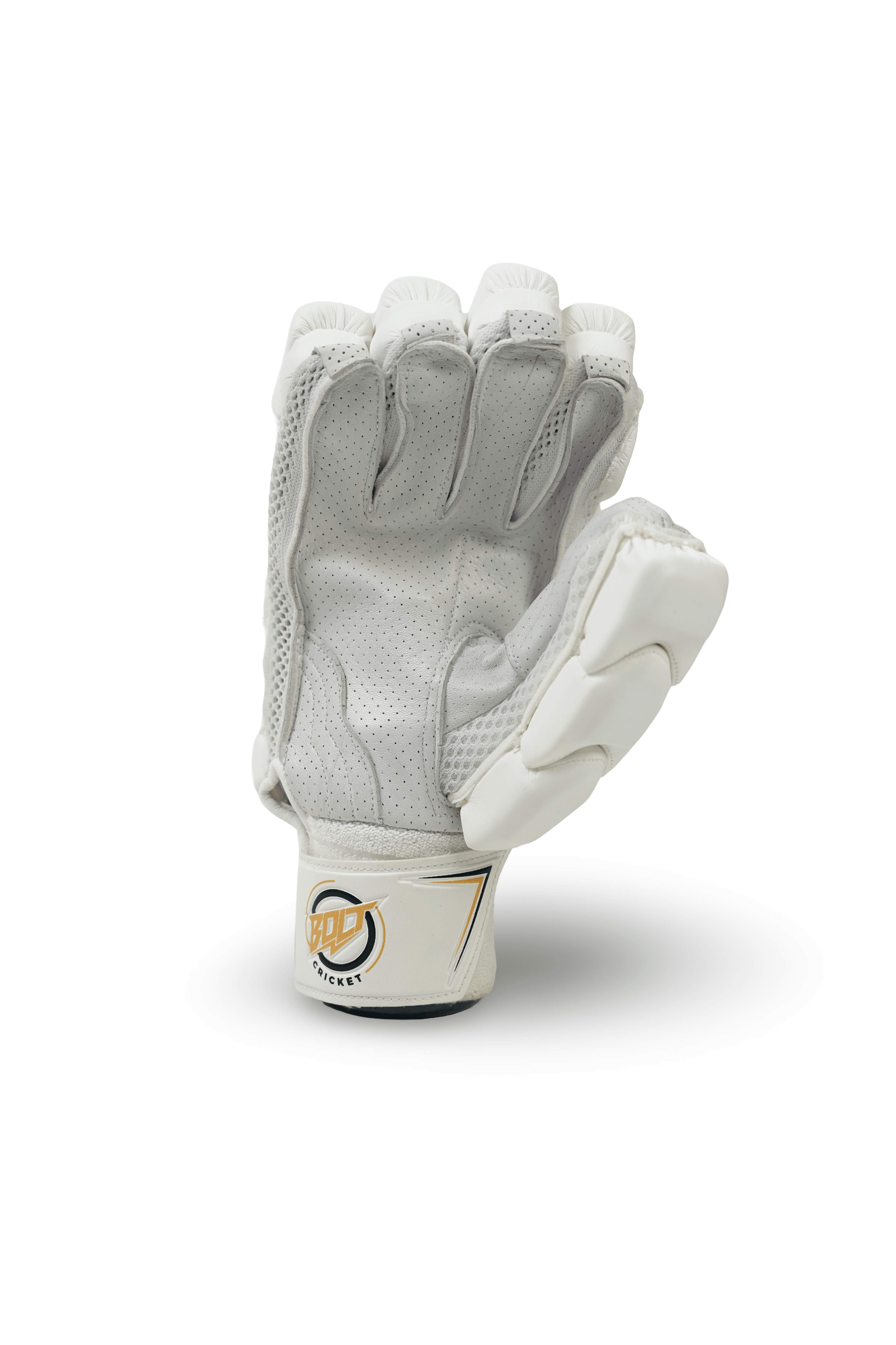 Bolt Predator Batting Gloves - White